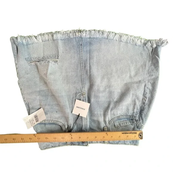 Sneak Peek denim mini skirt size small - Picture 8 of 13
